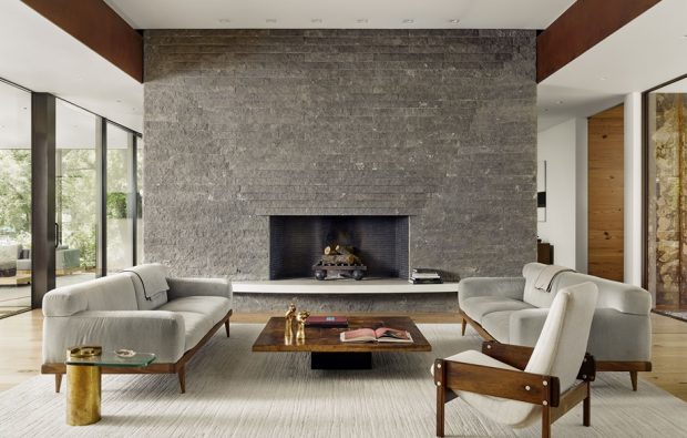 living room wall decorative stone panels