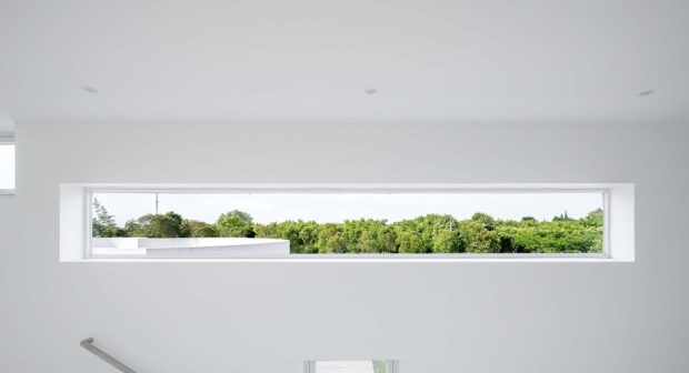 long horizontal skylight
